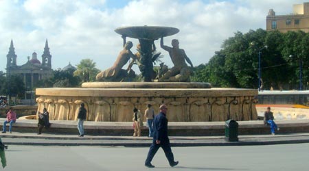 Tritonbrunnen-Valletta